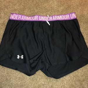 Under Armour Dark Gray Running Shorts